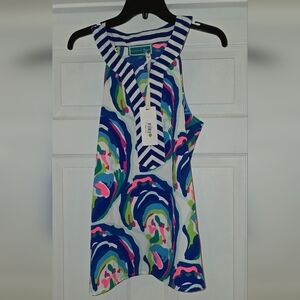 Southern Frock Striped Multicolor Top